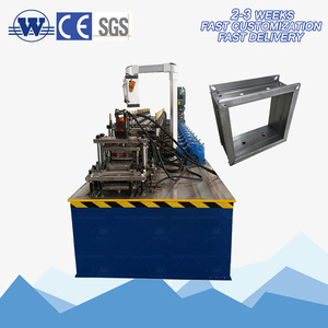 เครื่องขึ้นรูปโครงเหล็กกันไฟอัตโนมัติสำหรับงานท่อ HVAC ผู้ผลิตเครื่องขึ้นรูปโครงใบกันไฟ - Product Image 1