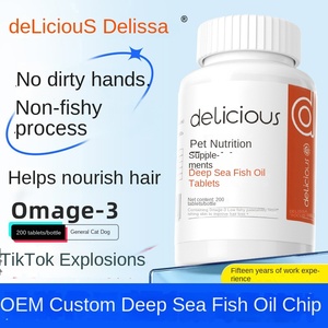 Dilisa Pet Pure Diepzeevisolie Tabletten voor Katten & Honden - Voedingssupplement voor Haar- en Huidgezondheid - Product Image 5