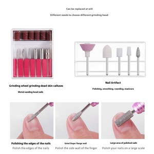 Taladro Eléctrico Profesional para Uñas de 20000 RPM, Pulidor de Uñas de Alta Potencia con Broca Cónica para Pedicura - Product Image 4