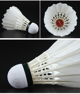 <span class=keywords><strong>WECAN</strong></span> RED Clase A, Volante de Bádminton de Plumas de Pato de Agua, con Cabeza de Corcho de 2 Capas, Misma Calidad que RSL NO.3 - Product Image 3