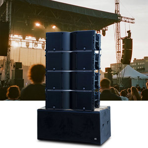 DBK K3 LS218 Subwoofer Passivo Doppio da 18 Pollici + Diffusore Line Array a 2 Vie da 12 Pollici, Sistema PA Professionale Portatile da 2000W di Picco per Concerti - Product Image 2