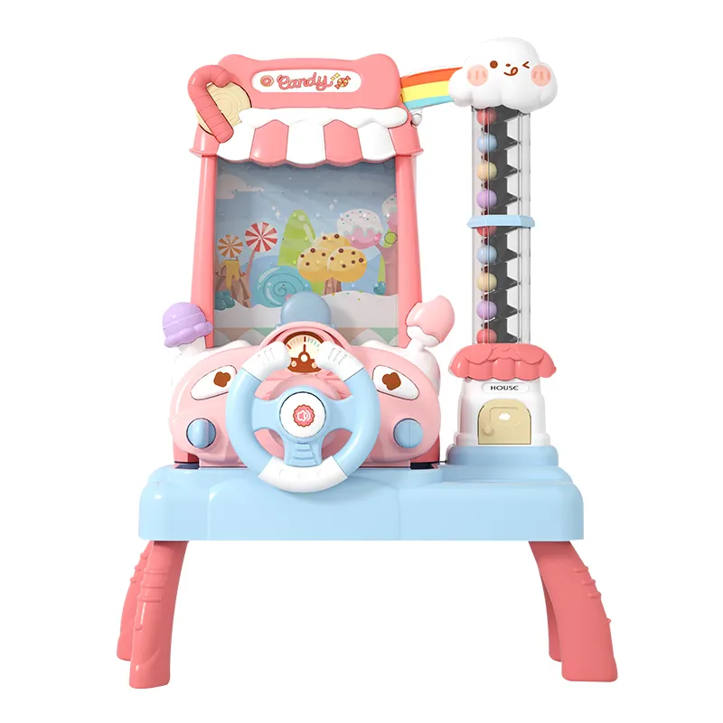 Learn Steering Wheel Educational Feelings Music Game Ideal Baby Toy Gifts Learn Driver Exclusive Catching Ball