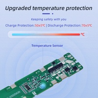 Papan PCB PCBA XJ 36V 10S 20A untuk Skuter Listrik Baterai 3.7V, BMS Lithium Ebike, BMS LFP Li-ion