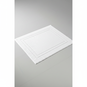 Serviette de bain pour hôtel Odelia Série 20/2 en fil bouclé, design minimaliste, motif uni, 100% coton - Product Image 2