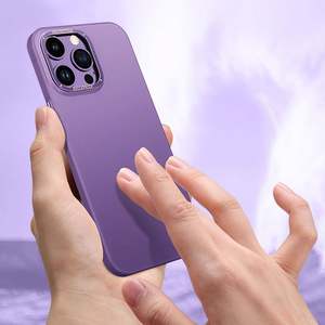 Funda de teléfono esmerilada para Iphone 13 14 15 Pro Max Goma de lujo Mate móvil Tpu Pc translúcido blanco mate transparente Sjk380 - Product Image 4