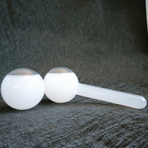 El Mejor Precio de vidrio de masajeador de color blanco hielo globo con Anti-Congelación de líquido dentro - Product Image 4