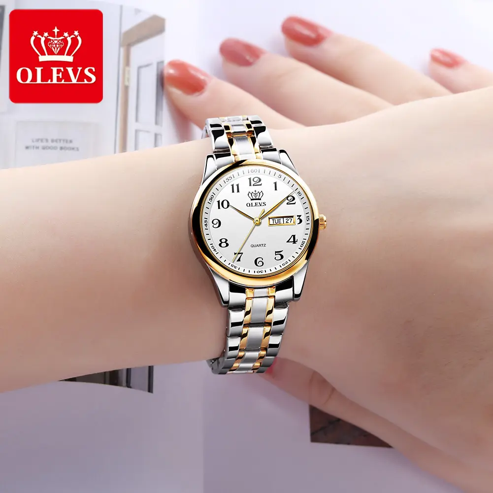 Luxury Women Watch in Wristwatches Quartz Wrist Stainless Steel Gift Bracelet Watch for Ladies Designers Waterproof Watch