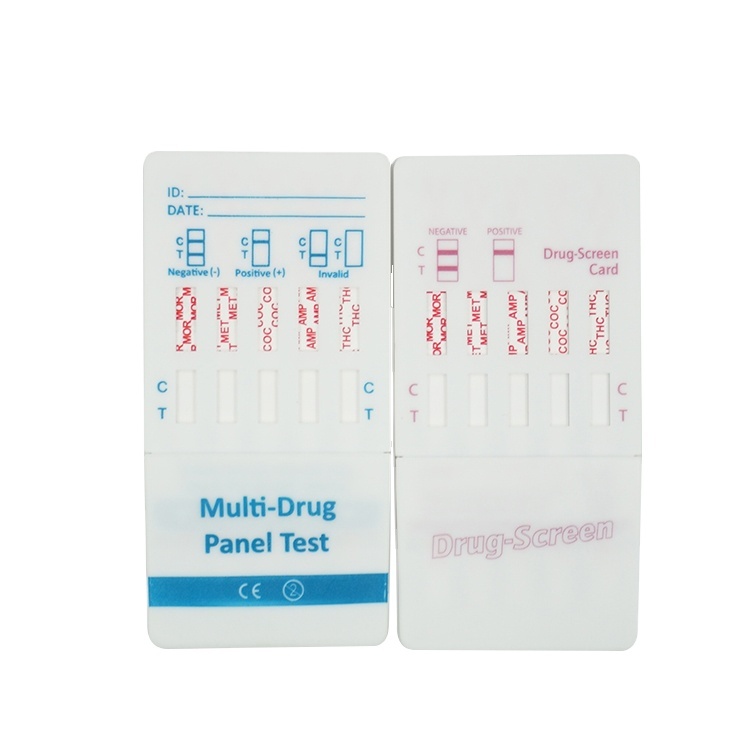 Clia waicoc Thc Opi Amp Mamp Pcp Bzo Bar Mtd Mdma Oxy Multi Drug 12 Панель для измерения давления в моче, тест-карта