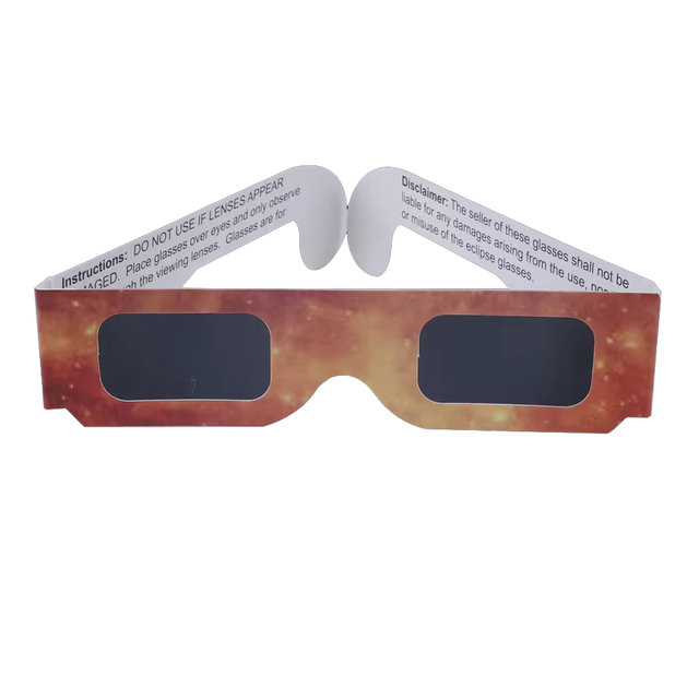 Custom Logo Solar Eclipse Glasses ISO Certified Paper Eclipse Glasses Promotional Event Viewing Glasses OEM ODM Wholesale
