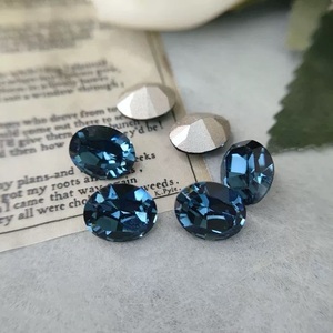 Autentico per strass in cristallo modello 4128 ovali 14 sfaccettature Austria-Made salone per unghie e Kit Manicure Cross-Border - Product Image 2