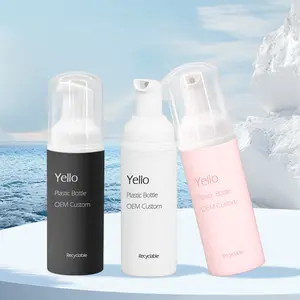 Skincare Facial Cleanser Bottles Packaging 50Ml 60Ml 70Ml 90Ml 100Ml Cosmetic Foam Soap Dispenser Foaming Pump Bottle