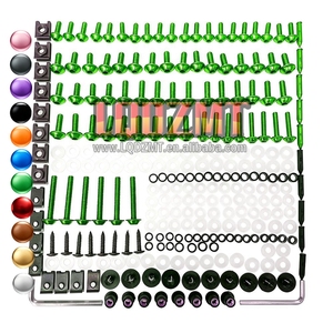 Kit de boulons de carénage en acier inoxydable pour <span class=keywords><strong>SUZUKI</strong></span> SV400S SV650S <span class=keywords><strong>SV</strong></span> 400S 650S CC 98 99 00 01 02 1998 1999 2000 <span class=keywords><strong>2002</strong></span> Vis et écrous de carrosserie - Product Image 1