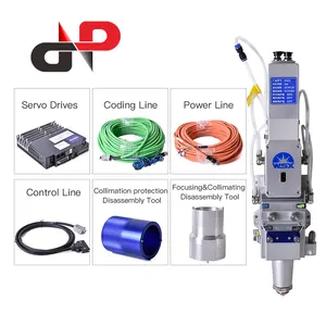 Tête de découpe laser à fibre CNC à mise au point automatique WSX 6000W 6KW NC63A avec servo Fuji