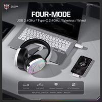 Casque de jeu E-sports ONIKUMA GT836 léger, haute fidélité, longue autonomie, quatre modes, avec micro