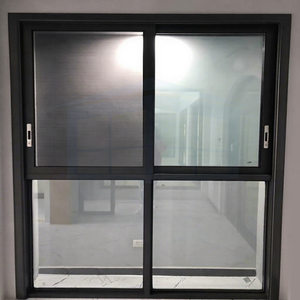 China Factory Durable Modern Florida Approval Hurricane Impact Aluminum Alloy Exterior Hotel Basement Kitchen <b>Sliding</b> Window - Product Image 1