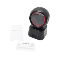 Cable 2d omnidireccional escritorio Usb Qr lector de código de barras manos libres Auto Scan escáner de código de barras