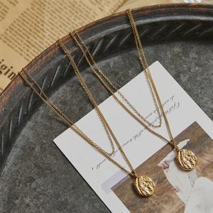 Colliers tendance 2026, bijoux minimalistes hypoallergéniques, acier inoxydable 316l, plaqué or 18k PVD, collier pour femmes - Product Image 1