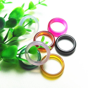 JD GEMS 도매 천연석 마노 반지 고품질 원석 반지 여성 및 남성 데일리 착용에 이상적 - Product Image 4