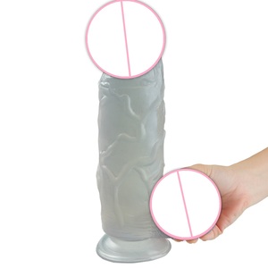 26CM 현실적인 딜도 남근 두꺼운 실리콘 딜도 흡입 컵 남근 여성 자위 장난감 - Product Image 6