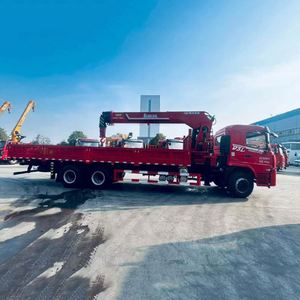 Dongfeng 6x4 Rear Eight Wheels Truck Mounted <b>Crane</b> Chengli Changwei 12 Ton 5 Section Telescopic <b>Boom</b> <b>Lorry</b> <b>Crane</b> - Product Image 6