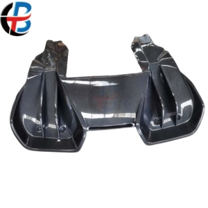 Pour McLaren MP4-12C : Lame arrière en fibre de carbone, Lame inférieure arrière en fibre de carbone, Diffuseur arrière en fibre de carbone - Product Image 2