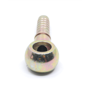 Accessoires d'usinage CNC personnalisés Queue de tuyau-<span class=keywords><strong>Banjo</strong></span> Raccords métrique-hydraulique Usinage de tour automatique de type suisse - Product Image 3