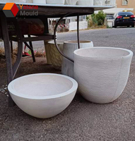 Cetakan Pot Beton untuk Membuat Pot Bunga Beton dengan Cetakan Silikon Pot Beton
