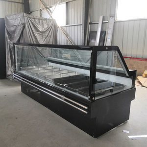 Giá tốt nhất Deli dịch vụ trên truy cập tủ lạnh thương mại Deli thịt thực phẩm hiển thị tủ lạnh - Product Image 6