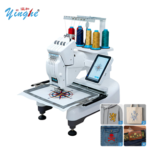 Máquina de Bordar Computarizada Yinghe Nueva de 4 Agujas y 1 Cabezal, Área de Bordado de 360x260 mm, 1200 W, Popular en TikTok - Product Image 2