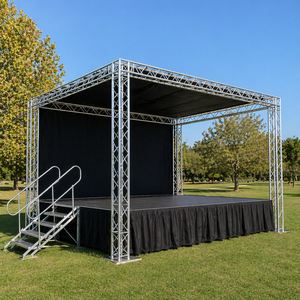 Factory OEM ODM Aluminium <b>Display</b> Heavy <b>Truss</b> Stage Outdoor and Indoor Stage 750kg Load Capacity for Wedding Parties - Product Image 6