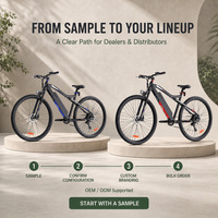 Vélo électrique tout-terrain 250W CE, livraison rapide depuis un entrepôt européen, homologué en Europe, vélo électrique urbain pour adultes 36V