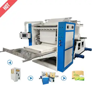 Automatic Facial Tissue Folding Machine Manufacture Facial Tissue Paper Production Line Machines