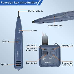 <span class=keywords><strong>Pro3000</strong></span> Kit de tonalité et sonde analogiques Traqueur de câble KIT de tonalité et de sonde ANALOG SERIES <span class=keywords><strong>PRO3000</strong></span>, Générateur de toner pour FLUKE NETWORKS - Product Image 4