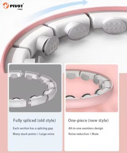 Cerceaux de hula hoop lestés ajustables à LED, tendance et très demandés, pour l'entraînement cardio et la perte de poids - Product Image 5
