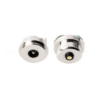 Connecteur magnétique rond à 2 broches pour appareil électronique, connexion stable