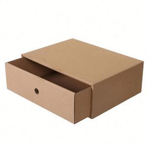 Factory Customized Wrapping Paper <b>Collapsible</b> Carton Window, Stackable Transparent Box With Lid <b>Storage</b> - Product Image 2