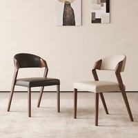 Nordique Simple en bois massif chaise de salle à manger dossier chaise Designer moderne fauteuil chaise pour la maison Restaurant loisirs salle d'étude