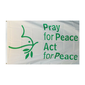 กา<span class=keywords><strong>ร</strong></span>ออกแ<span class=keywords><strong>บ</strong></span><span class=keywords><strong>บ</strong></span>ใหม่อธิษฐานเพื่อสันติภา<span class=keywords><strong>พ</strong></span>สำหรับ<span class=keywords><strong>ธง</strong></span>สันติภาพสำหรับสนามหญ้าสนามหญ้าใน<span class=keywords><strong>ร</strong></span>่มตกแต่งกลางแจ้ง - Product Image 2
