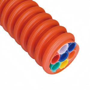 Conduit de protection pour fibre optique souterraine, gaine corruguée HDPE à 7 voies, <span class=keywords><strong>COD</strong></span> pour les projets de ville intelligente et de centre de données - Product Image 2