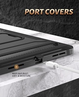 Étui de protection pour tablette en tpu hybride résistant aux chocs pour iPad Air 4 5 avec porte-crayon
