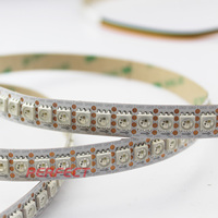 Tira de luces led RGB de 5v, 12v, 24v, Rgbw, Color de ensueño mágico, programable, ws2812b, WS2815, direccionable, digital