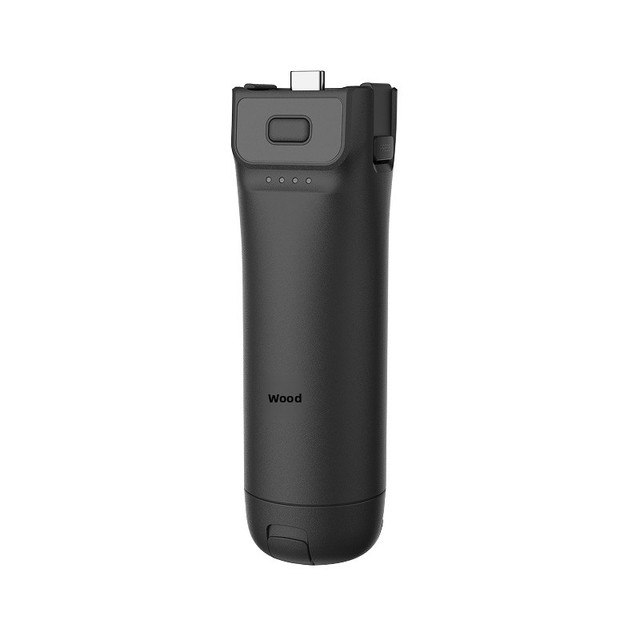 Battery Grip with Tripod for DJI Pocket 4 3, Charging Extension Hand Grip Power Bank for Action Gimbal Camera Accessories