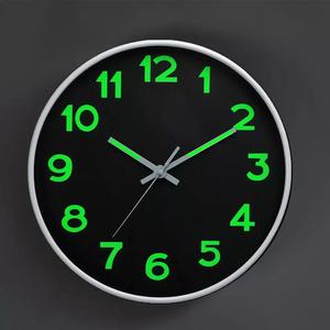 품질 보호 수지 디자이너 벽 시계 장식 원형 Led 디지털 벽시계 - Product Image 5