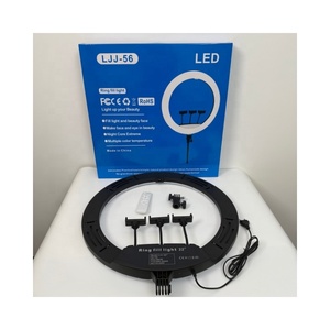 <span class=keywords><strong>Prix</strong></span> de gros studio caméra vidéo téléphone <span class=keywords><strong>22</strong></span> <span class=keywords><strong>pouces</strong></span> led cercle anneau lumière photographie vlogging kit et maquillage vanité avec lumière - Product Image 3