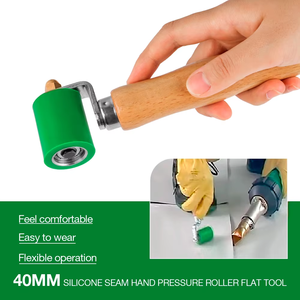 VEROGO D03014 Herramienta de Prensado Industrial de Doble Cabezal y Doble Eje para Soldar Piezas de Rodillos de Silicona y Material de Película de PVC - Product Image 6