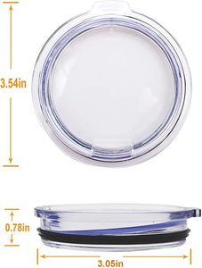 20oz tràn chống giật gân nắp chống cho cốc Tumbler cho YETI Rambler và cũ phong cách du lịch cốc thay thế bao gồm - Product Image 4