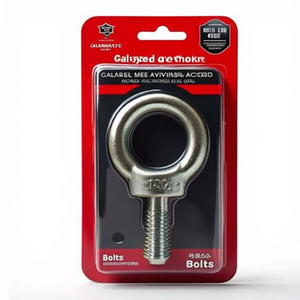 Écrou à oreilles galvanisé DIN 580 C15e en acier, accessoire de levage et d'ancrage - Product Image 2