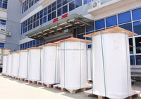 Transparent PP Effacer Étiquette Auto-Adhésif Papier BOPP Polyéthylène Autocollant Stock PP Étiquette Papier Jumbo Rouleaux