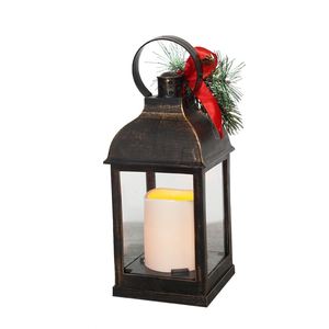 Venta Especial de Regalos de Navidad, Linterna LED de 1L con Forma de Vela, Linterna Navideña al por Mayor para Decoración Festiva - Product Image 1
