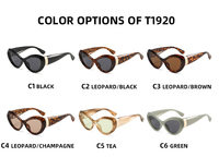 Lunettes de soleil TWOOO T1920 pour femmes, monture PC, protection UV400, mode, conduite, extérieur, vente en gros directe d'usine, promotion exceptionnelle
